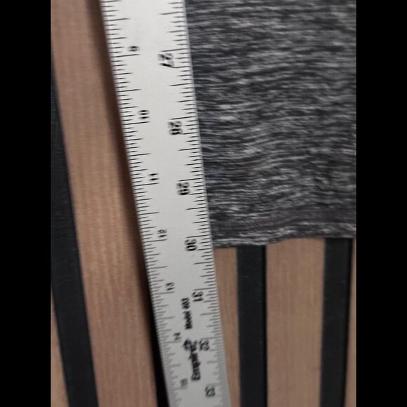 Free People Leggings Small Gray Pull On Intuition Pants Heather Colorblock - Picture 5 of 10